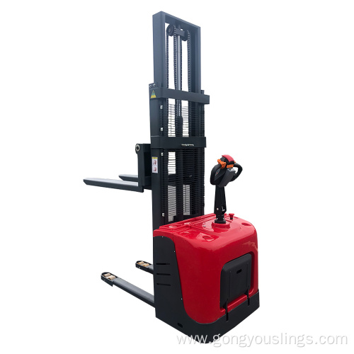 Full Electric Pallet Stacker Lift Height Forklift